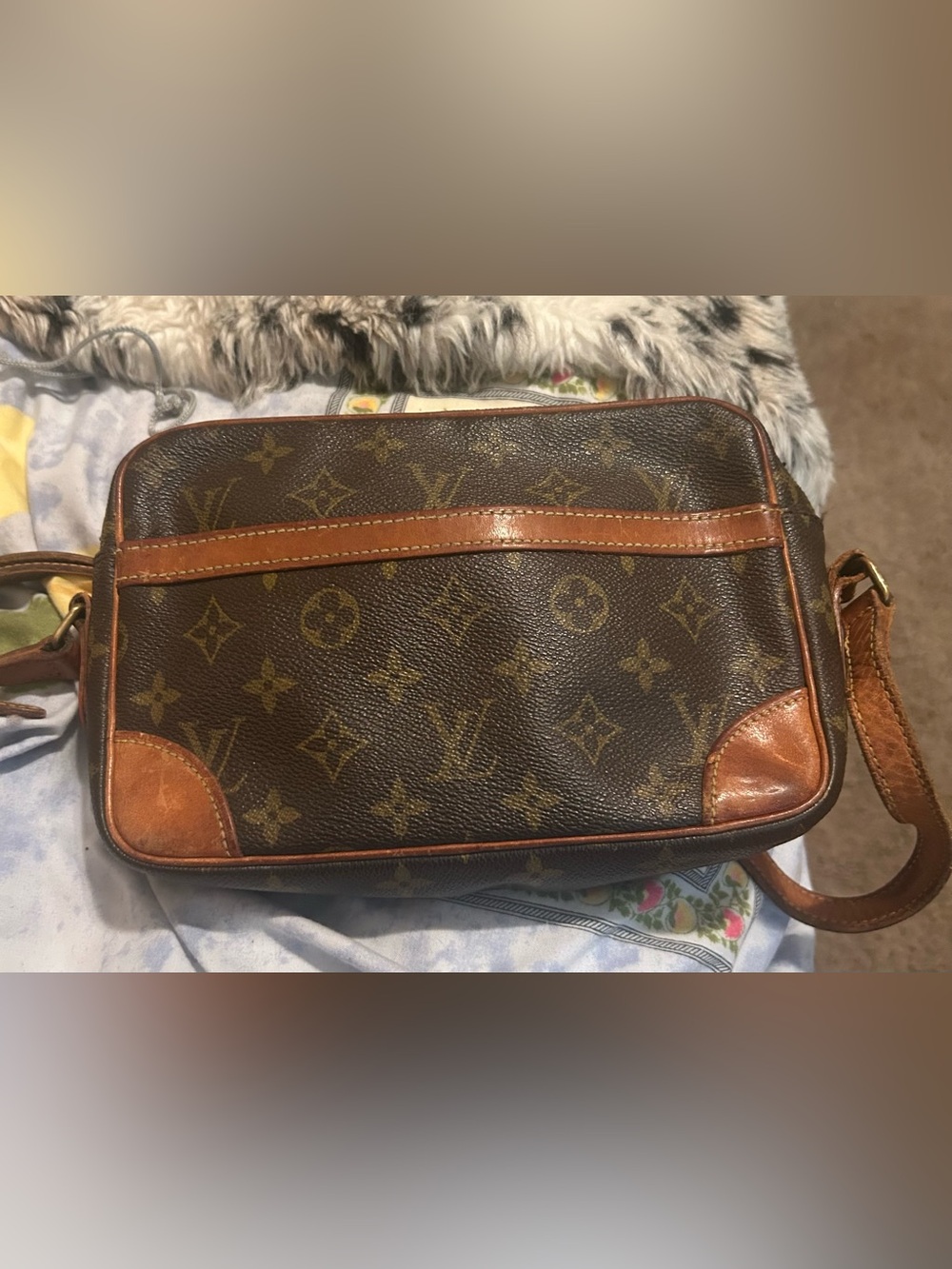 Louis Vuitton Brown Monogram Crossbody Bag